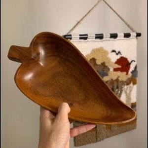 Whimsical Wooden Heart Tray ♥️